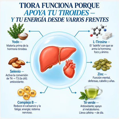 TIORA | Gotas para el equilibrio tiroideo
