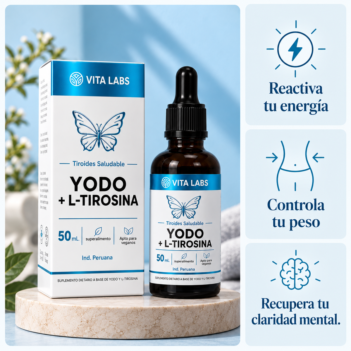 TIORA | Gotas para el equilibrio tiroideo
